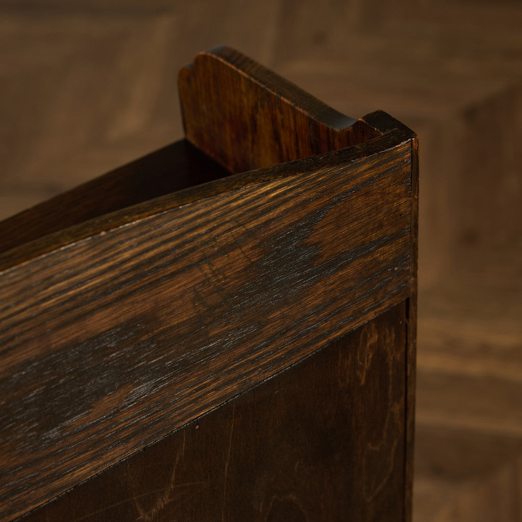 英国 クラシック マガジンラック