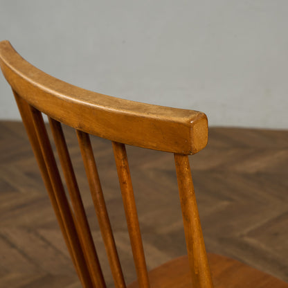 ヴィンテージ スティックバック ハイバックチェア ブルーラベル