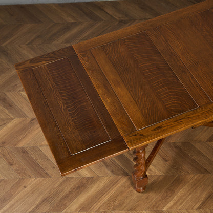 英国 クラシック ドローリーフ ダイニングテーブル