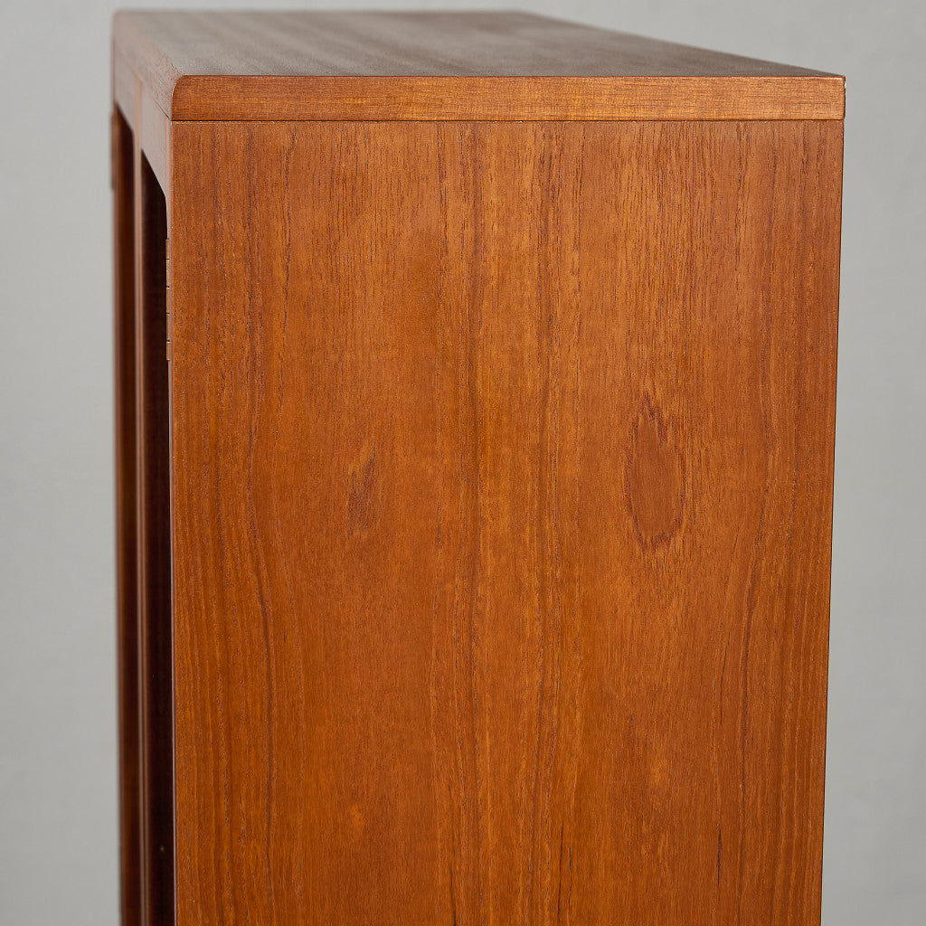 Fresco ガラス ブックケース カスタム アイアン ヘアピンレッグ