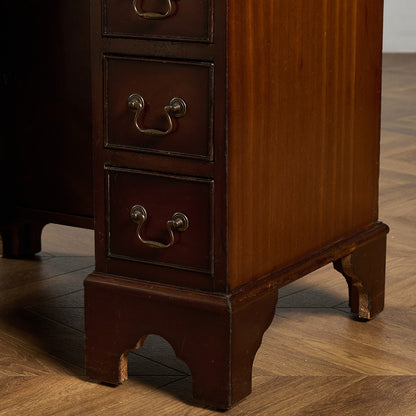 英国 クラシック 両袖 スモール デスク