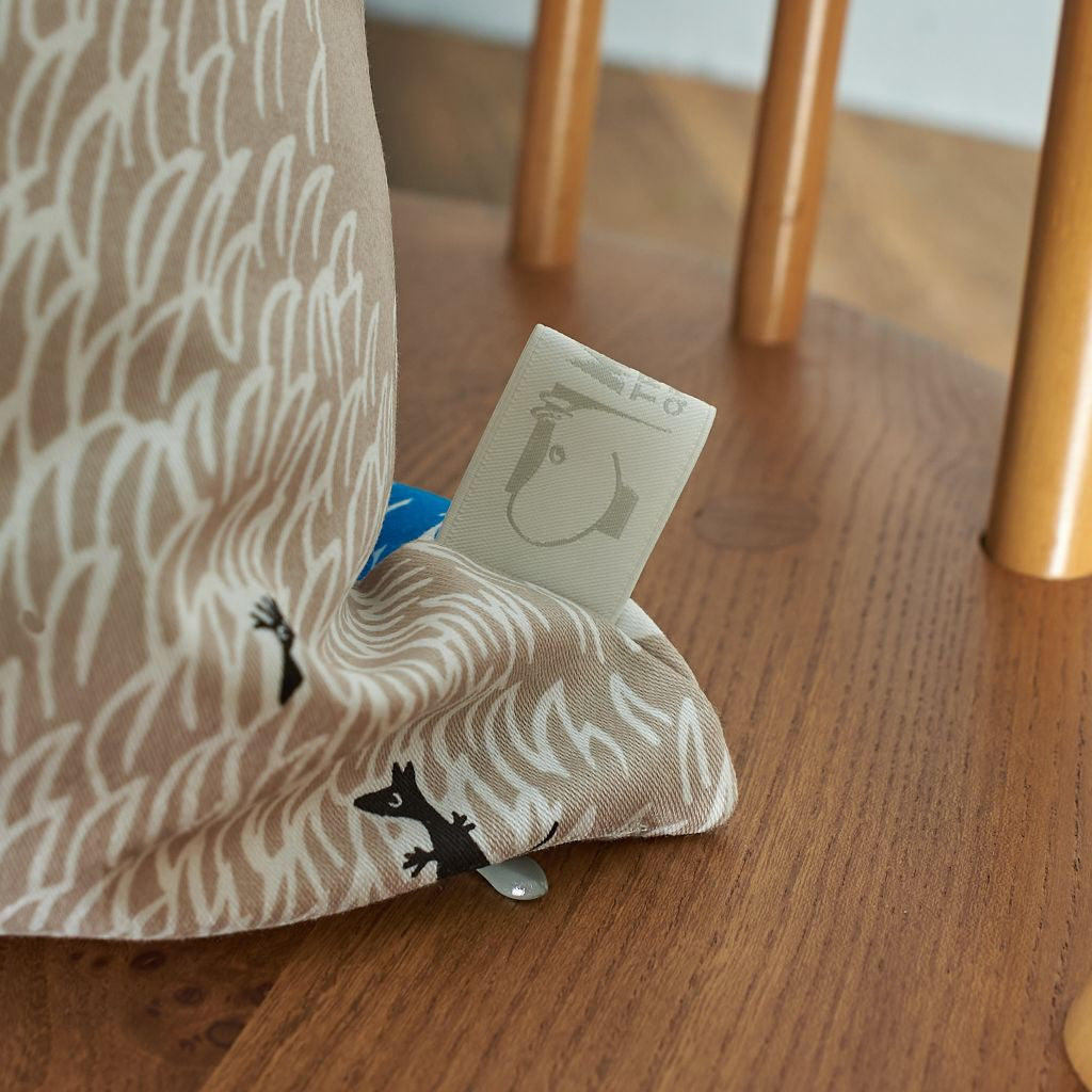 ムーミンクッションカバー ここにいるよ / GRAY