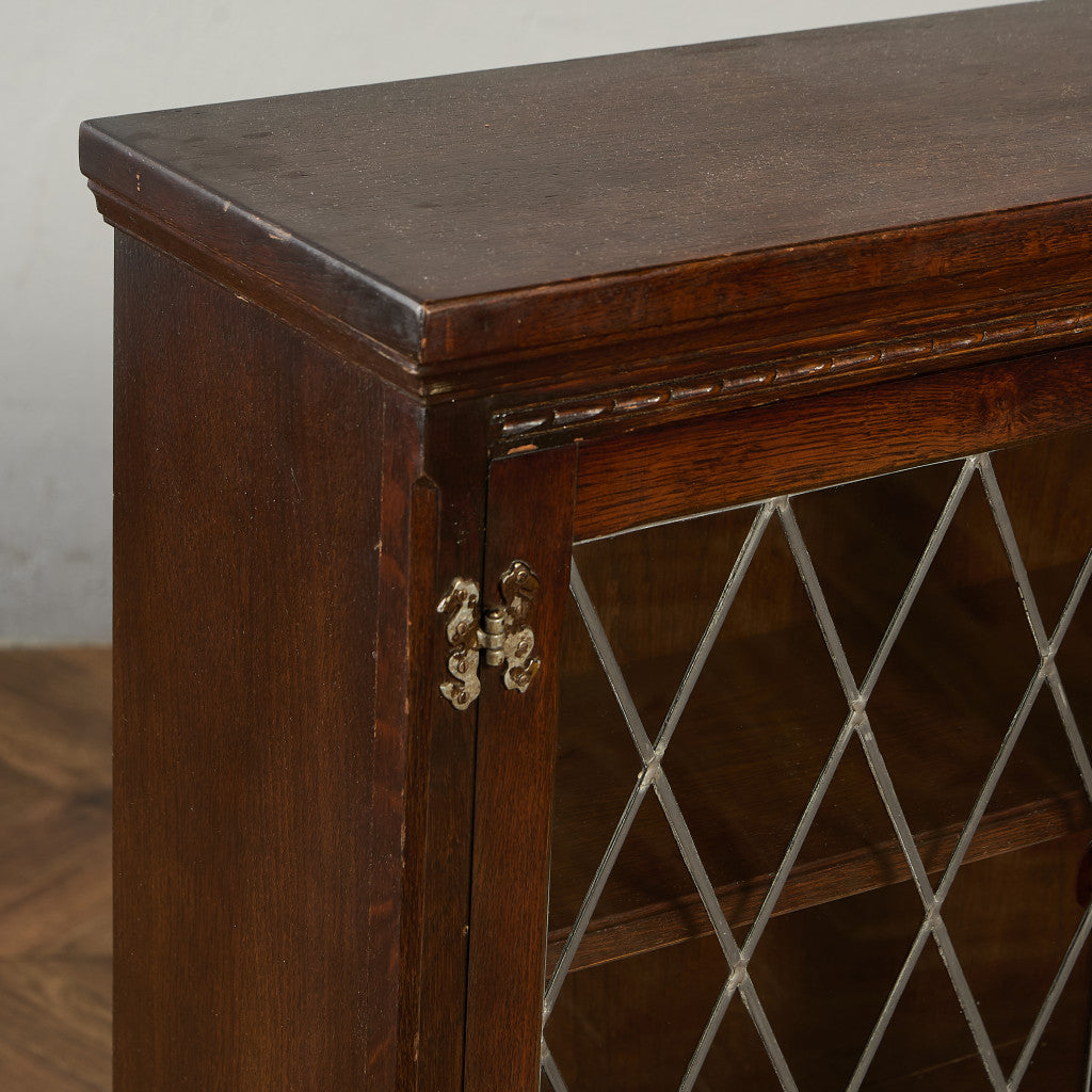 英国 クラシック オーク材 ブックケース