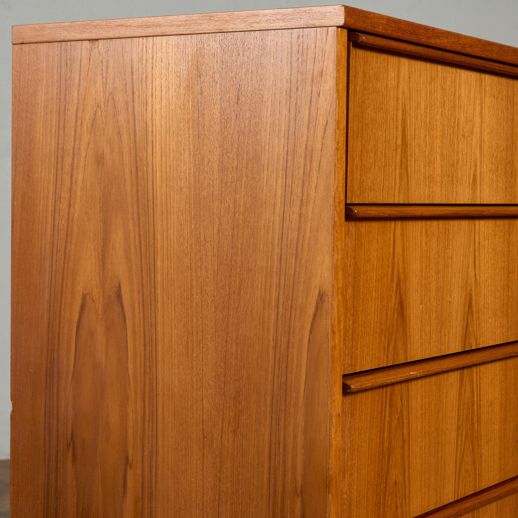 英国 ヴィンテージ 4段 チェスト #90033