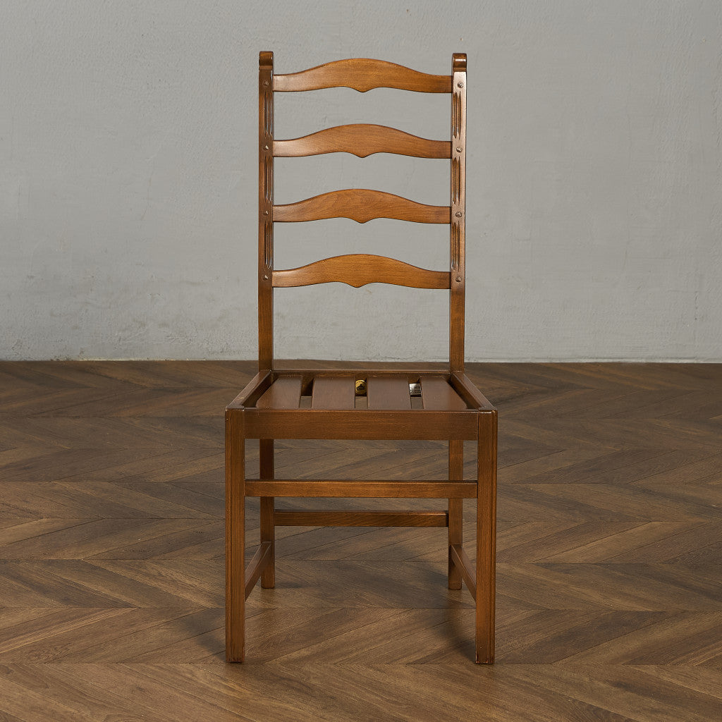 ラダーバックチェア (715) ラウンドゴールドラベル