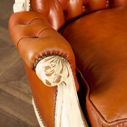 イタリア クラシック シングルソファ