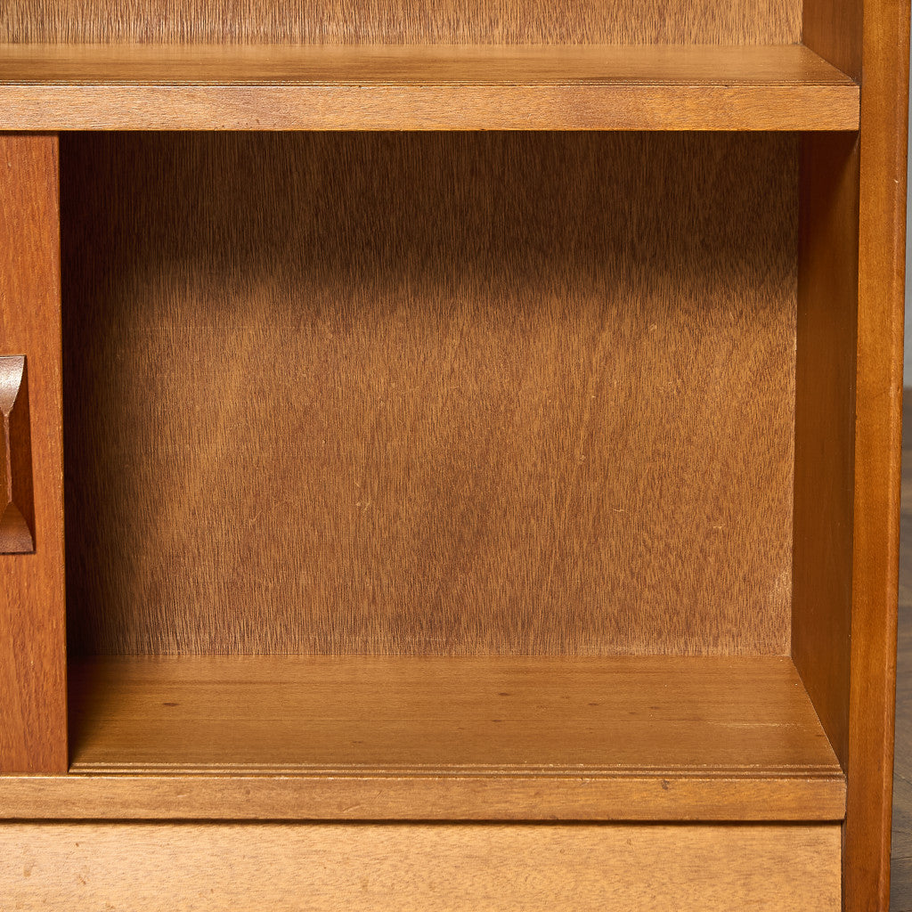 ヴィンテージ ガラスキャビネット