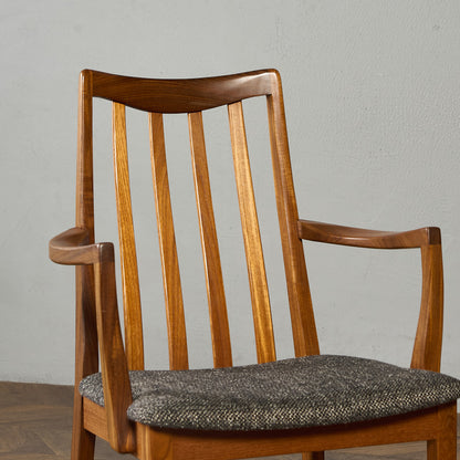 スラットバック アームチェア 座面張替え済み