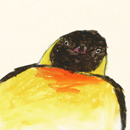 アートポスター ペンギン/米津祐介 20cm×20cm