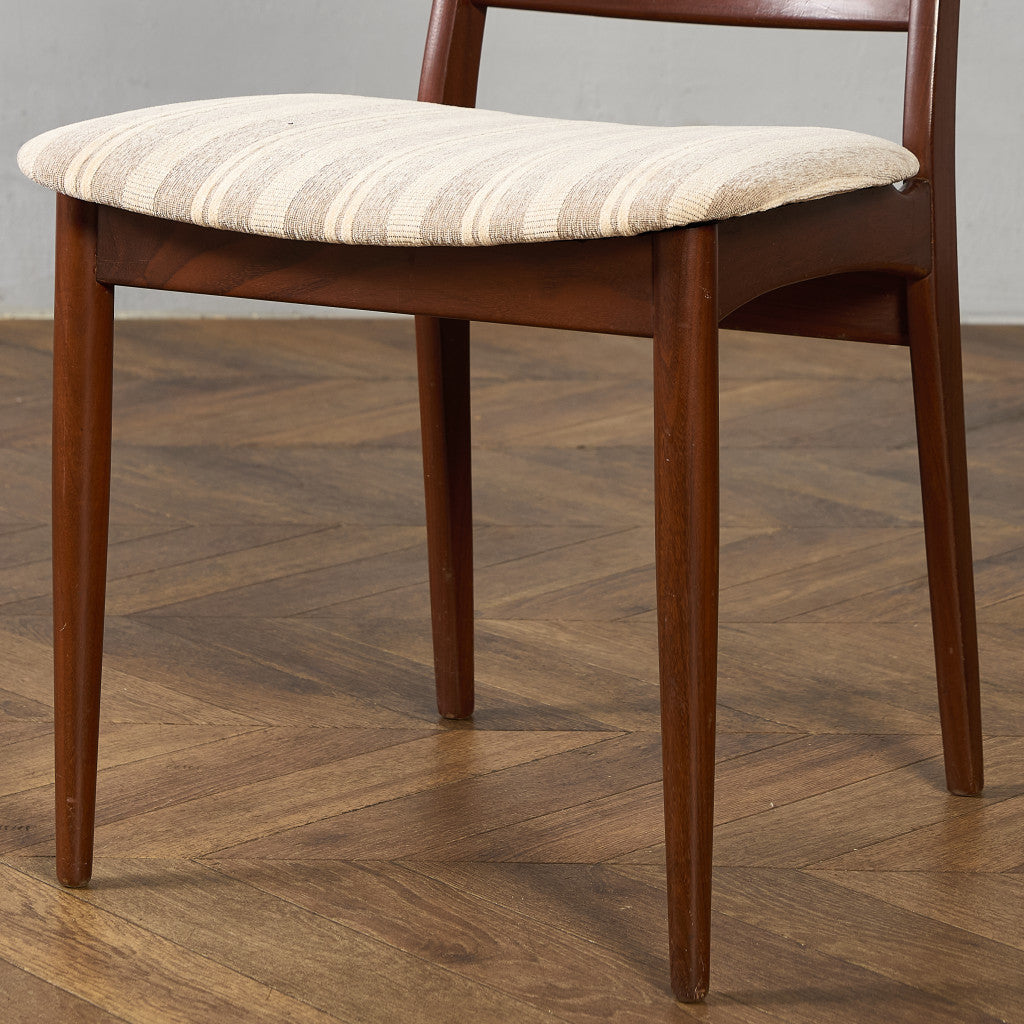 ヴィンテージ スラットバックチェア 座面張替え済み