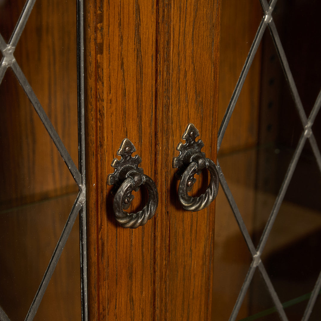 英国 クラシック オーク材 ブックケース