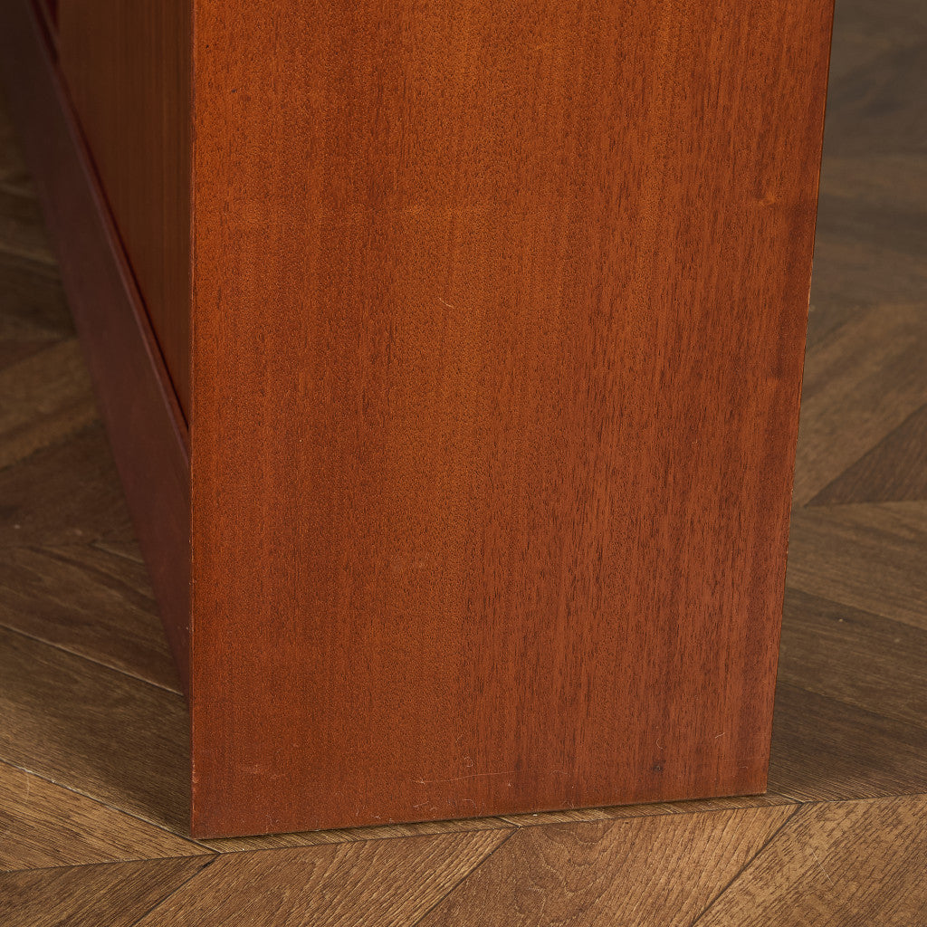 英国 ヴィンテージ ガラス キャビネット