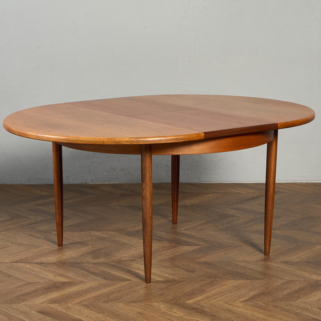 エクステンション ラウンド ダイニングテーブル