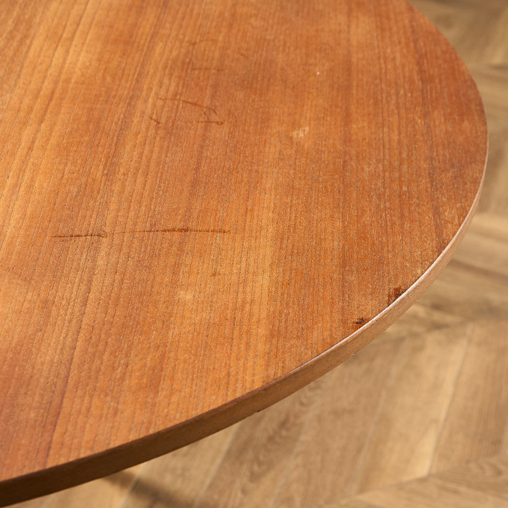 英国 ヴィンテージ ラウンド ダイニングテーブル #89660