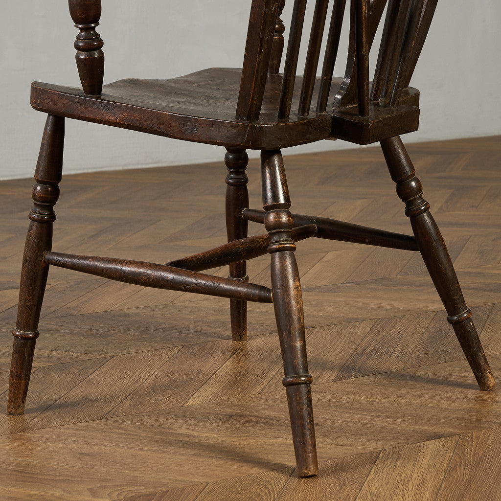 英国 クラシック ホイールバック ウィンザー アームチェア