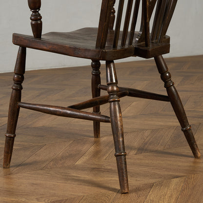 英国 クラシック ホイールバック ウィンザー アームチェア