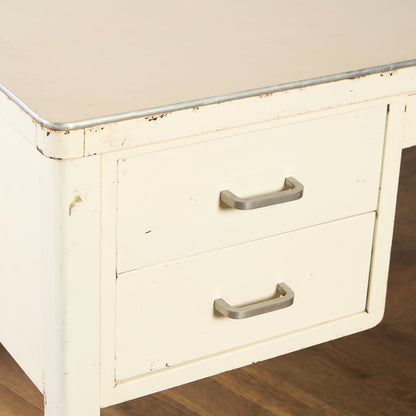 ヴィンテージ 両袖 デスク