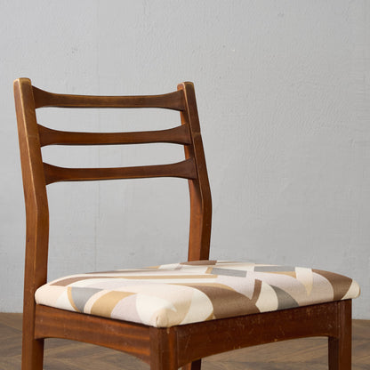 ヴィンテージ ダイニングチェア / 座面張替え済み (LUUM)