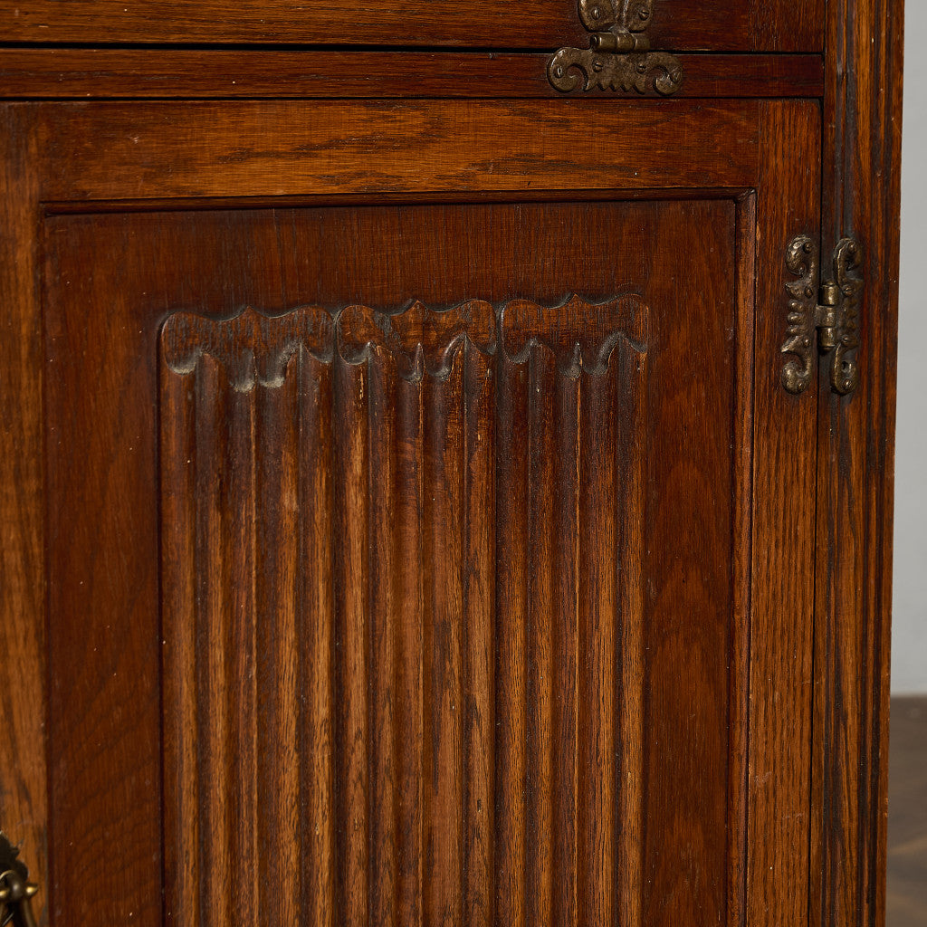 Old Charm オーク材 ビューローブックケース