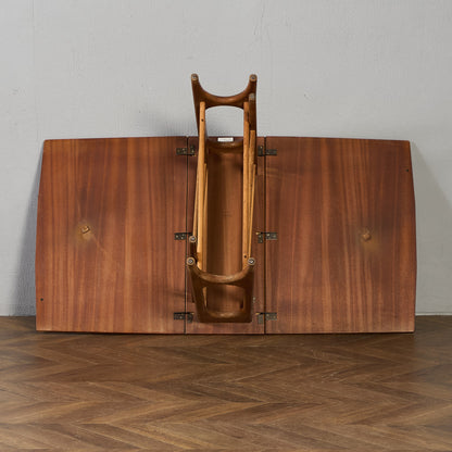 イギリス ヴィンテージ ドロップリーフ ゲートレッグテーブル