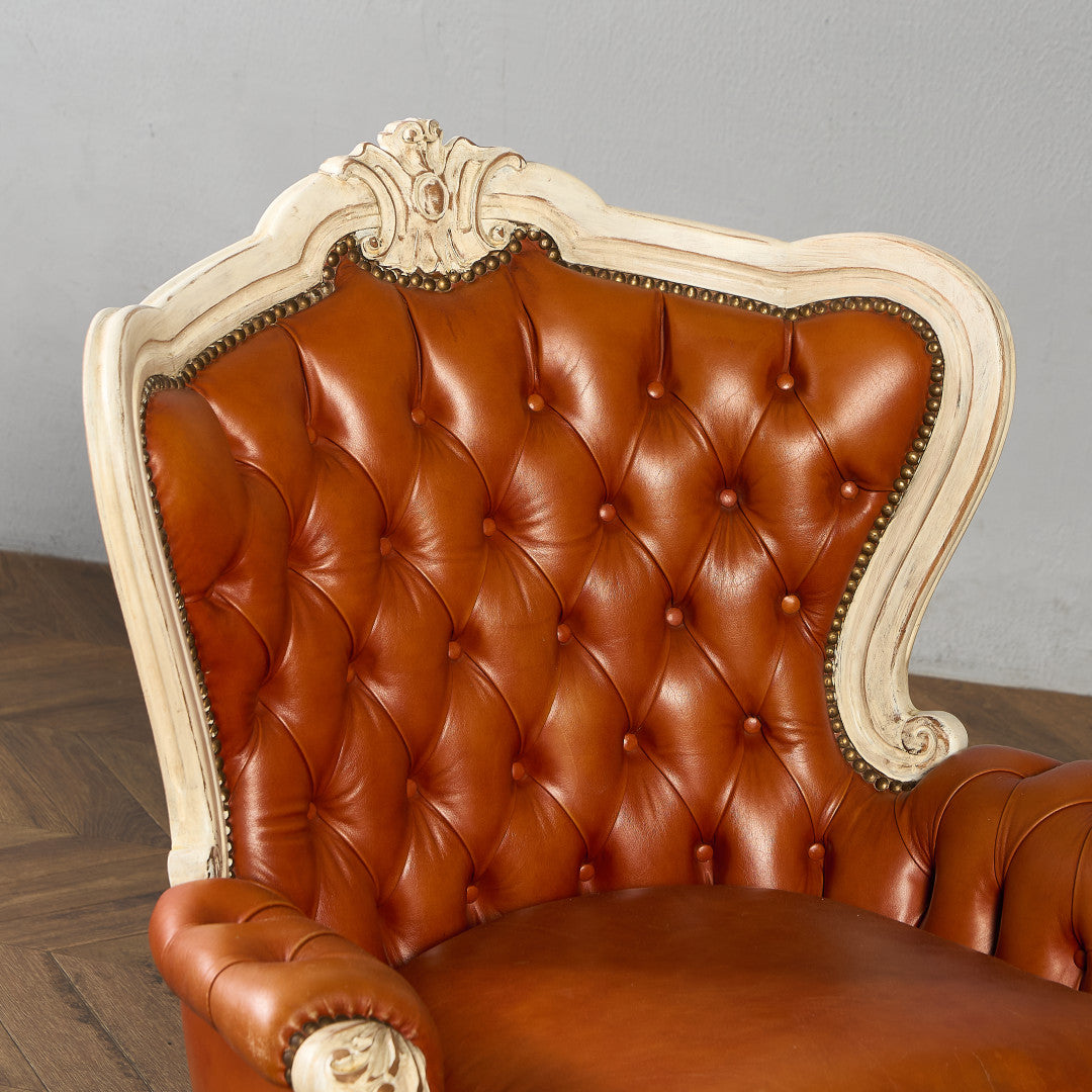 イタリア クラシック シングルソファ