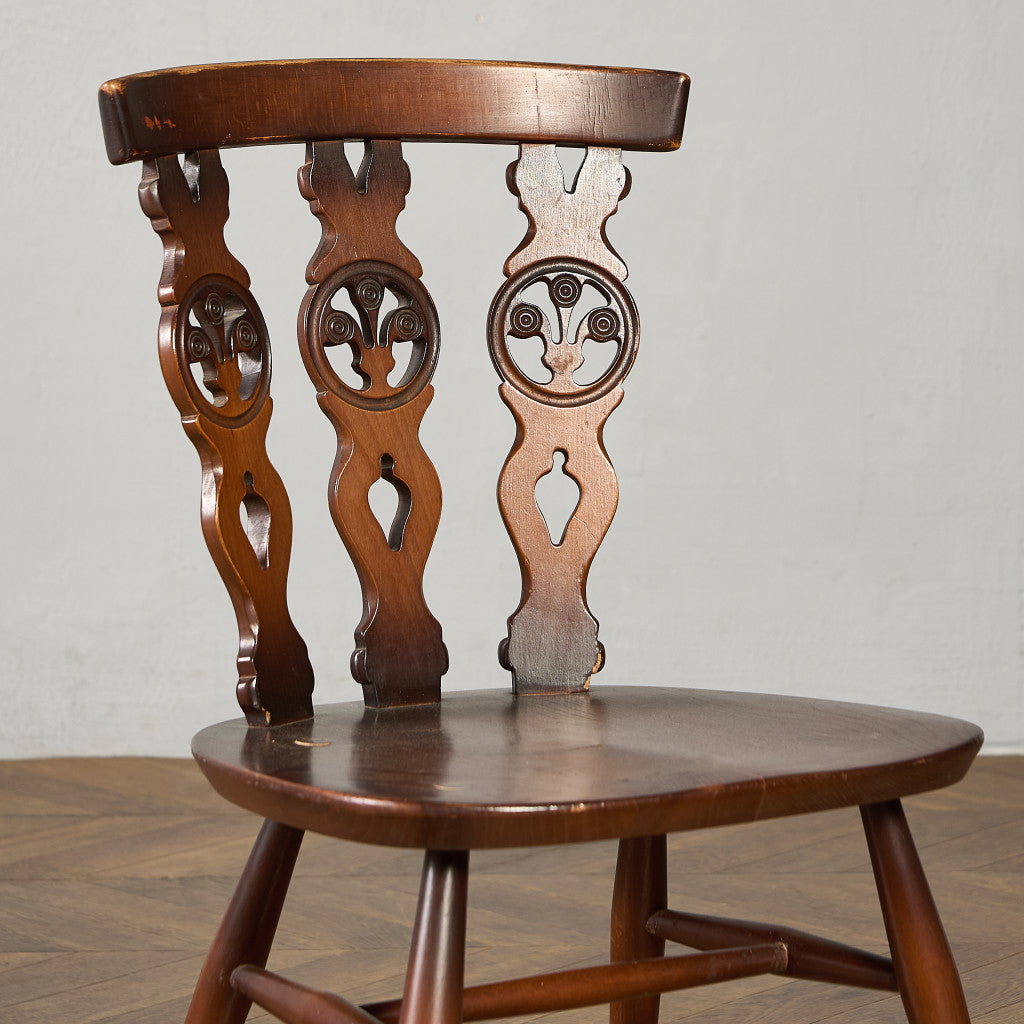 4脚の3 1957-70年代 英国製 ERCOL シスルバックチェア 2 4脚の3 1957-70年代 英国製 ERCOL シスルバックチェア 2 4脚の3 1957