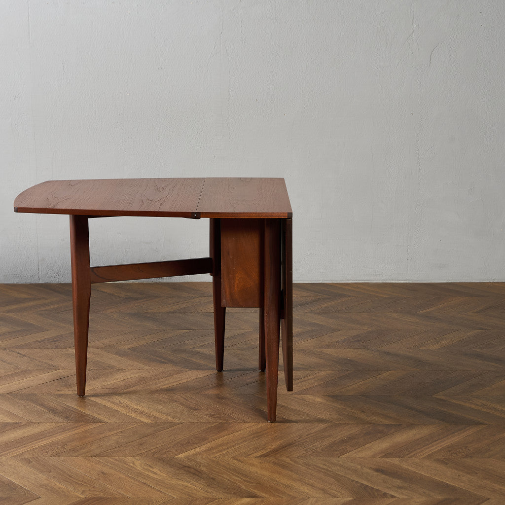 イギリス ヴィンテージ ドロップリーフ ゲートレッグテーブル