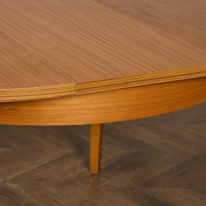 英国 ヴィンテージ エクステンション ラウンド ダイニングテーブル