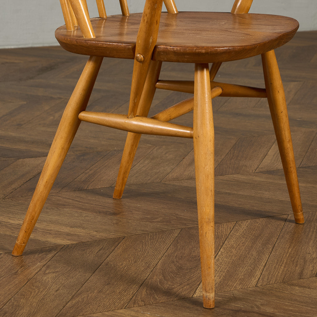 ERCOL　アーコール　クエーカーアームチェア　ヴィンテージ　ダイニングチェア ERCOL】アーコール Quaker クエーカー チェア ダイニングチェア