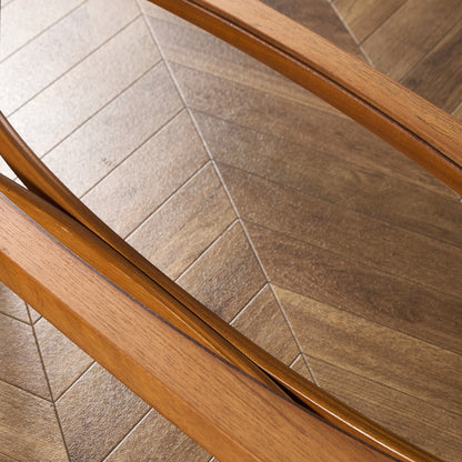 ネイサン Nathan ヴィンテージ スモーク ガラストップ コーヒーテーブル #97348