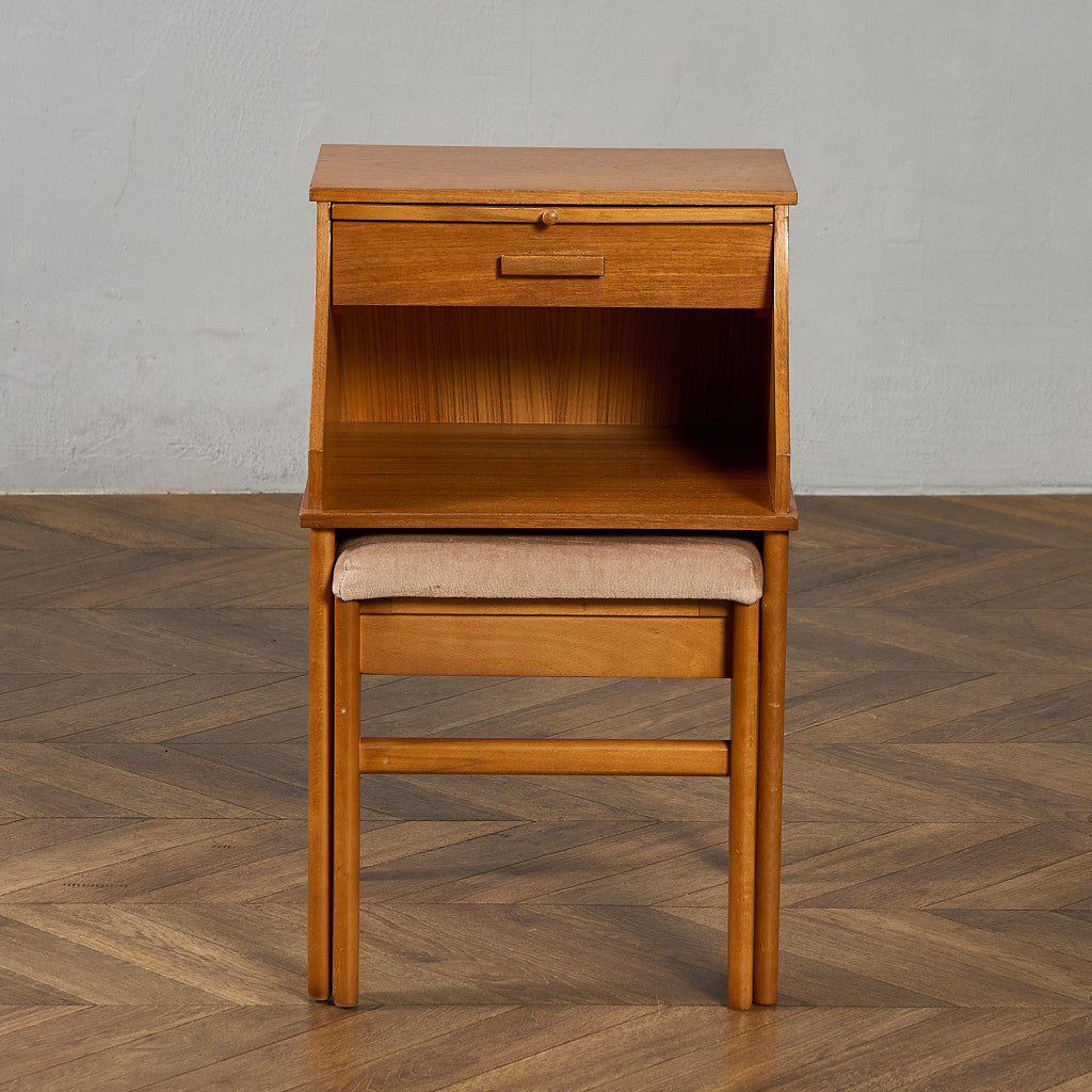 ヴィンテージ テレフォンベンチ サイドテーブル