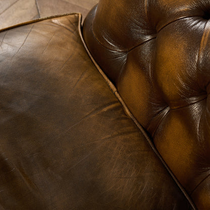 英国 クラシック チェスターフィールド ソファ