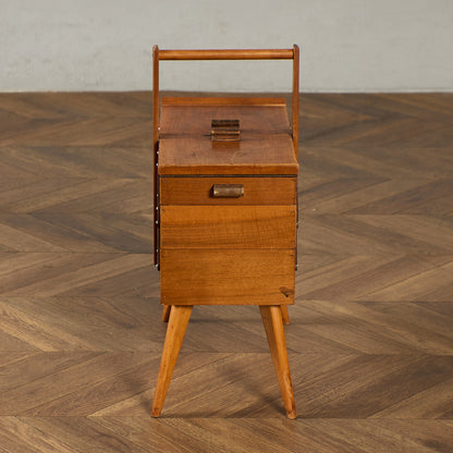 英国 ヴィンテージ ソーイングボックス