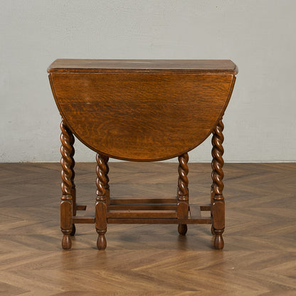 英国 クラシック ドロップリーフ ゲートレッグテーブル