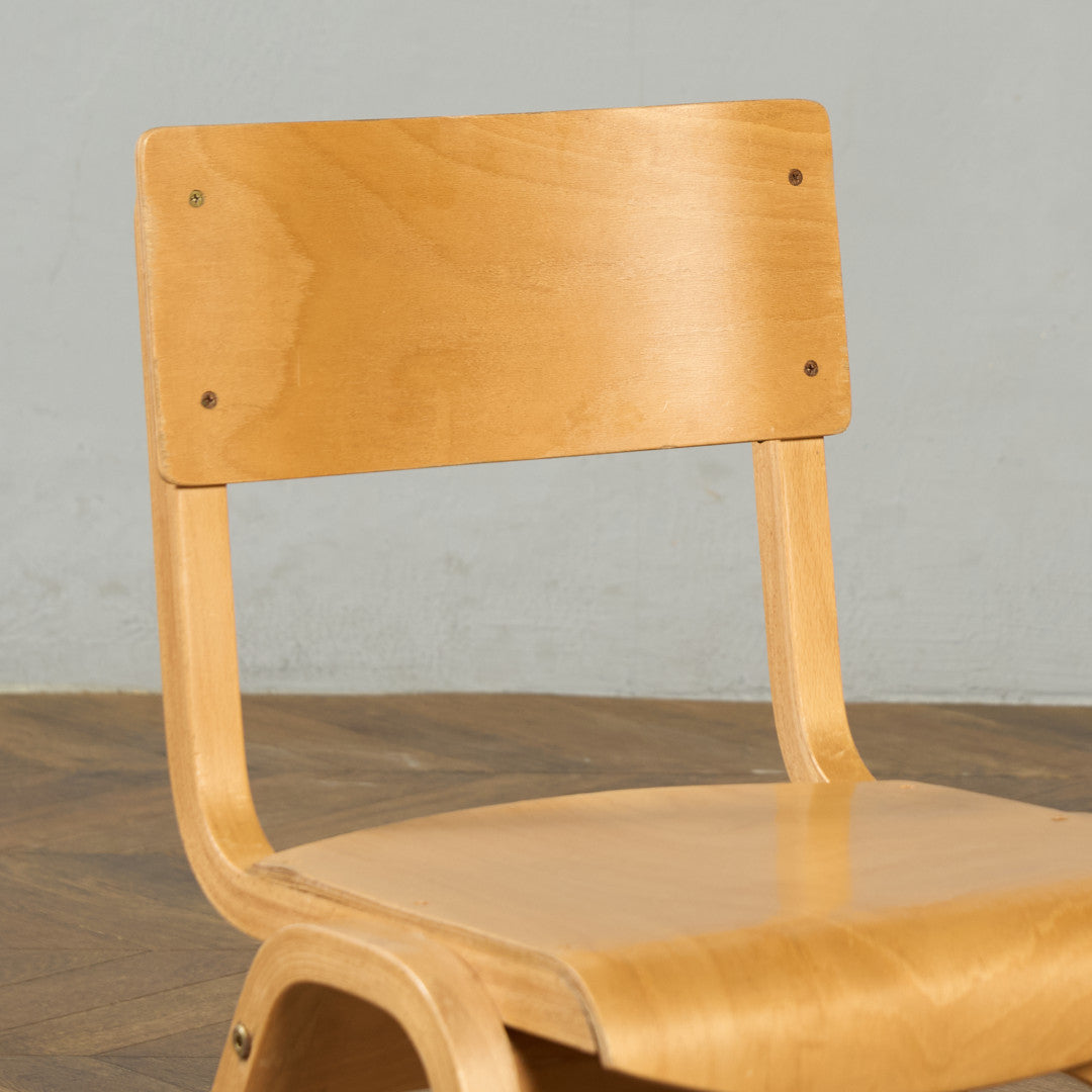 ヴィンテージ スタッキング スクールチェア