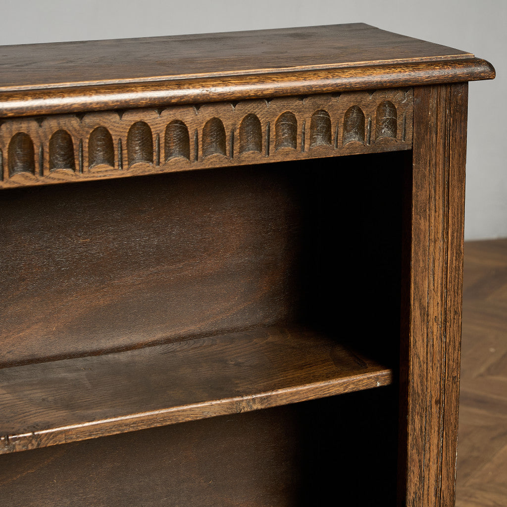 英国 クラシック オーク材 オープン ブックケース #97293 – camori