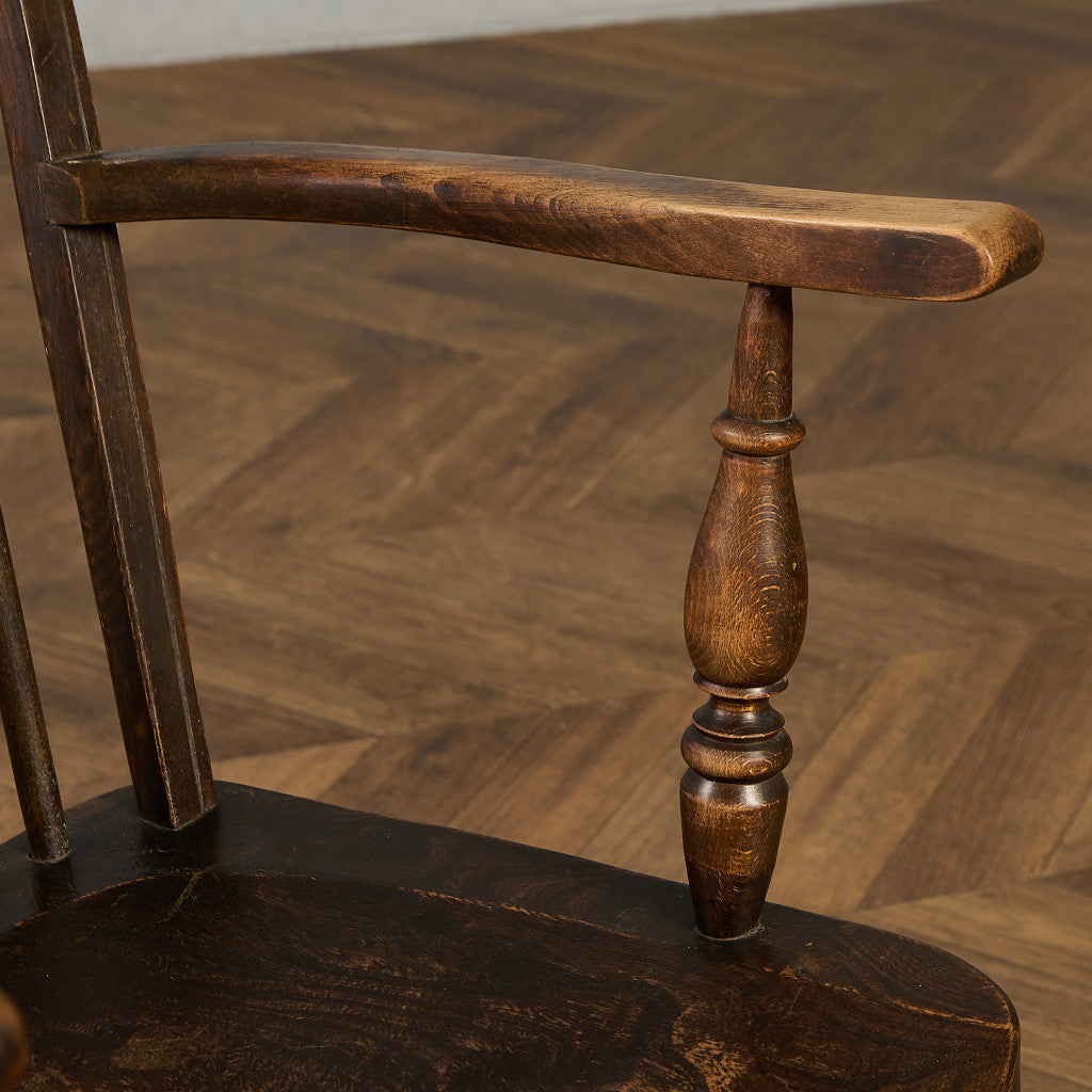 英国 クラシック ホイールバック ウィンザー アームチェア