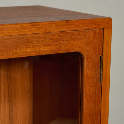 Fresco ガラス ブックケース カスタム アイアン ヘアピンレッグ