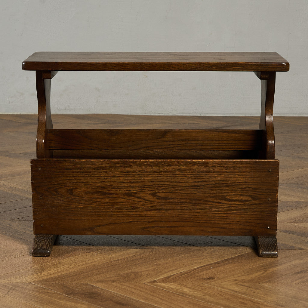 英国 クラシック マガジンラック サイドテーブル