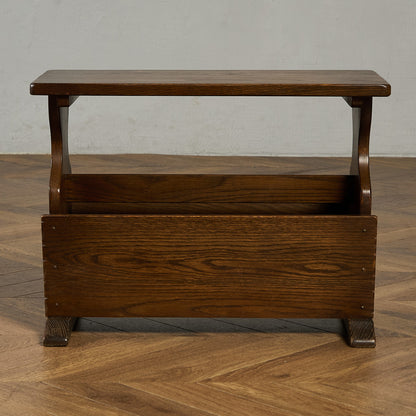 英国 クラシック マガジンラック サイドテーブル