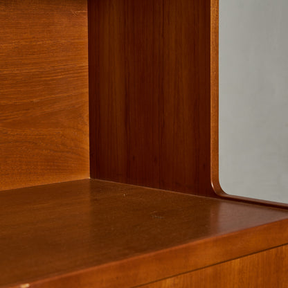 ジェンティーク Jentique ヴィンテージ ウォールユニット 食器棚 #89915