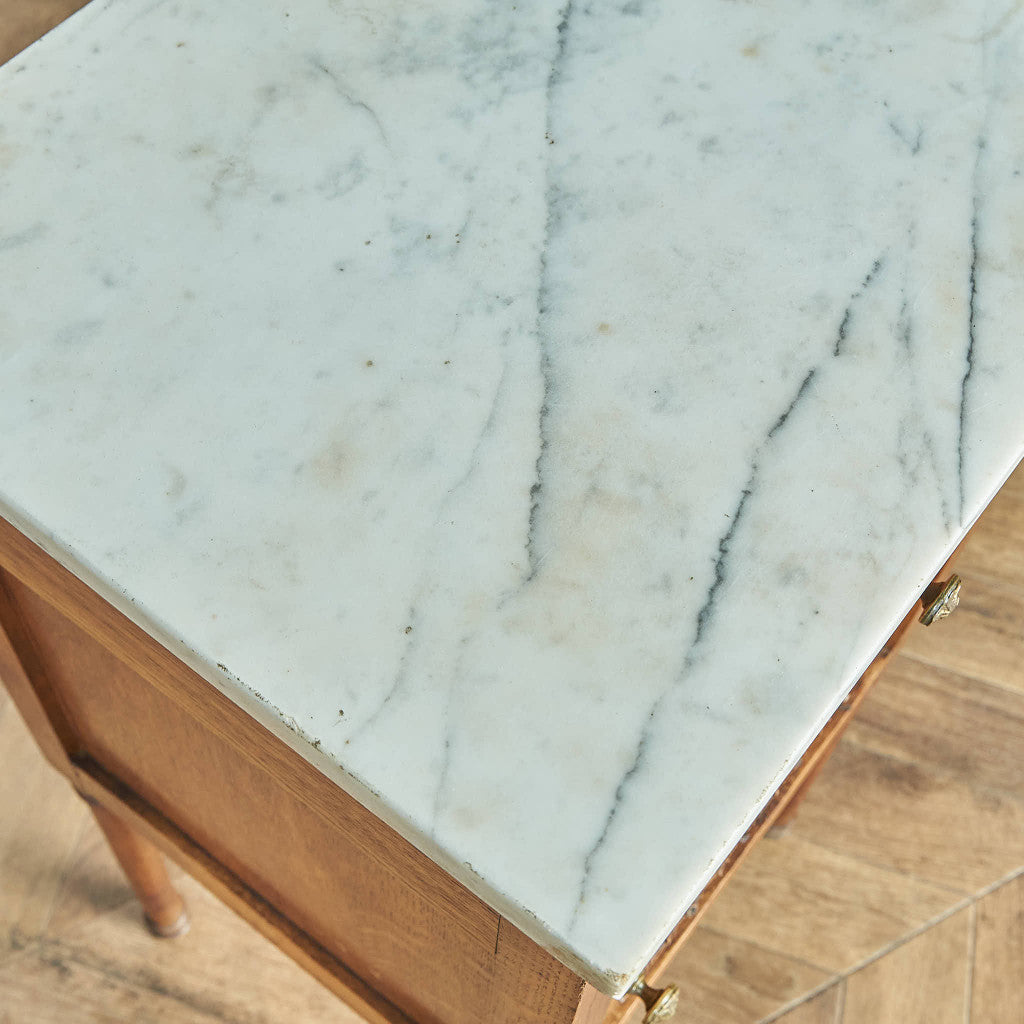 英国クラシック 大理石天板 サイドキャビネット #85394 – camori