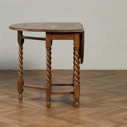 英国 クラシック ドロップリーフ ゲートレッグテーブル