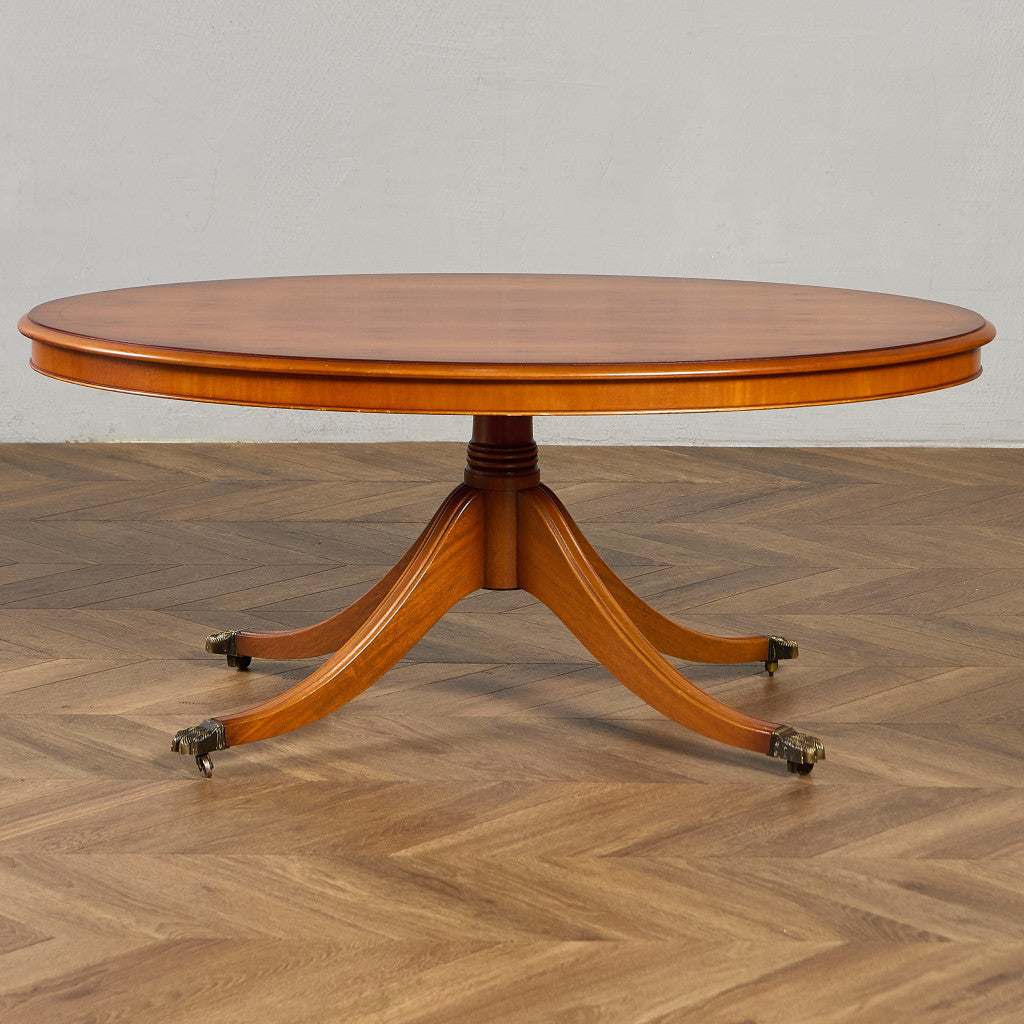 リージェンシー 様式 オーバル センターテーブル