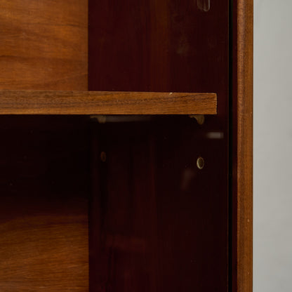 ヴィンテージ ガラス キャビネット 本棚