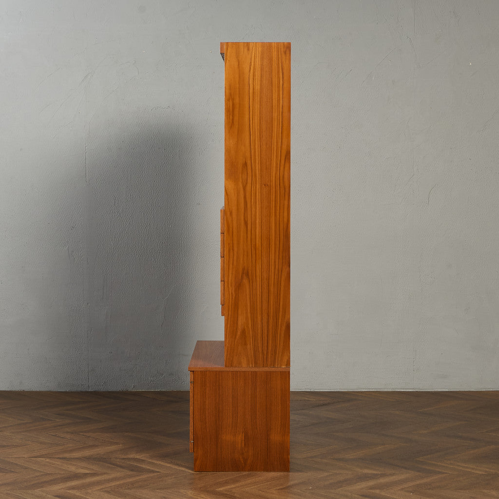 英国 ヴィンテージ ウォールユニット 本棚