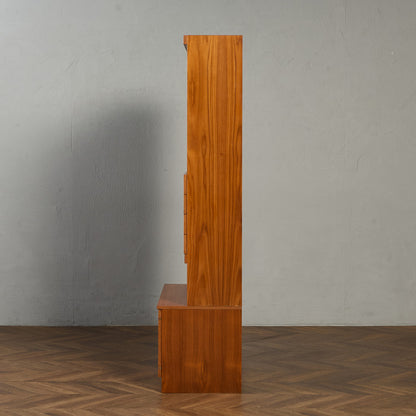 英国 ヴィンテージ ウォールユニット 本棚