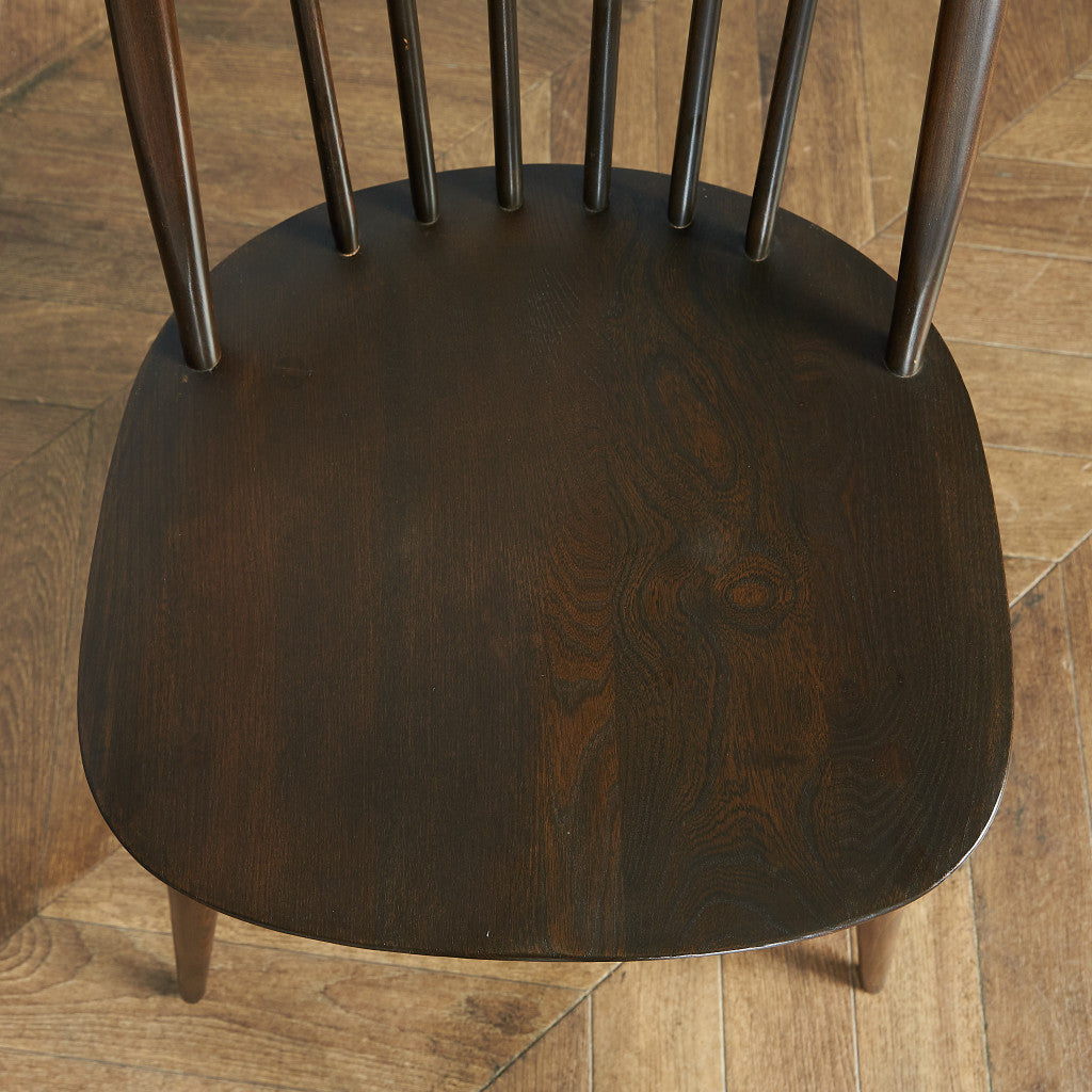 ERCOL Vintage Quaker Chair Large Size / Round Gold Label #66074