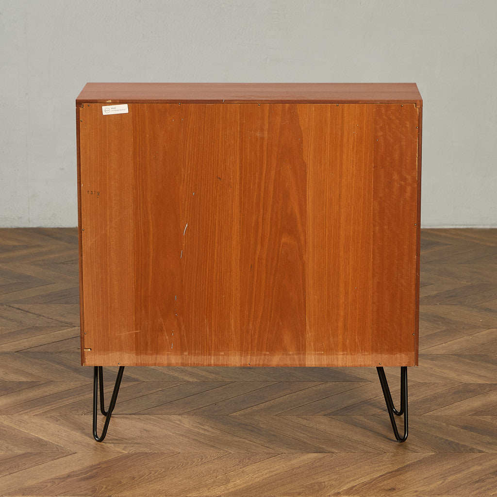 ヴィンテージ ブックシェルフ  カスタム アイアンヘアピンレッグ