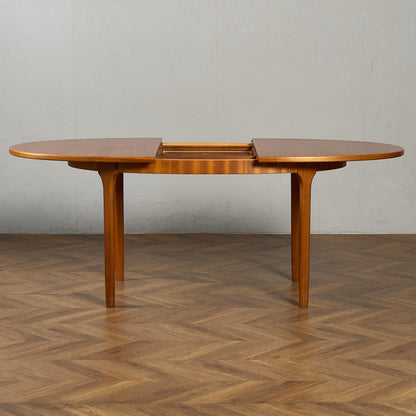 エクステンション オーバル ダイニングテーブル